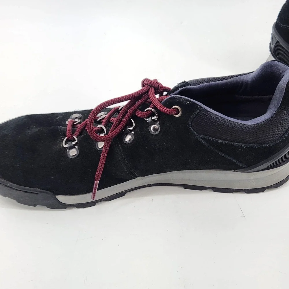 The North Face Hiking Shoes Men's 10 HydroSeal Ortholite Black Red Trail